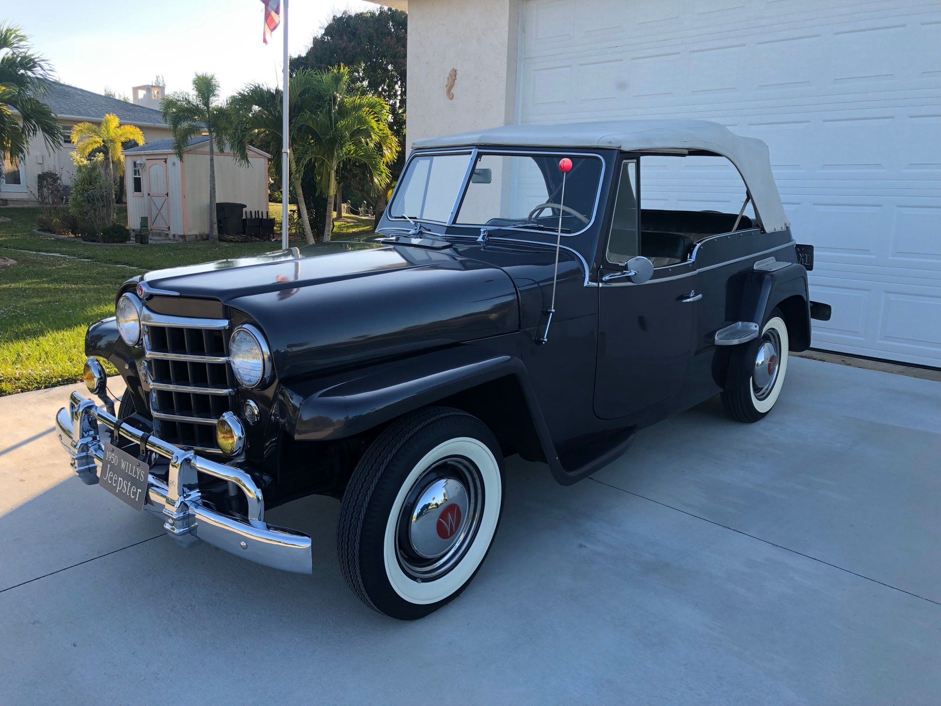 1950 willys jeepster convertible