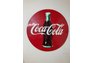  Coca-Cola Metal Button Sign