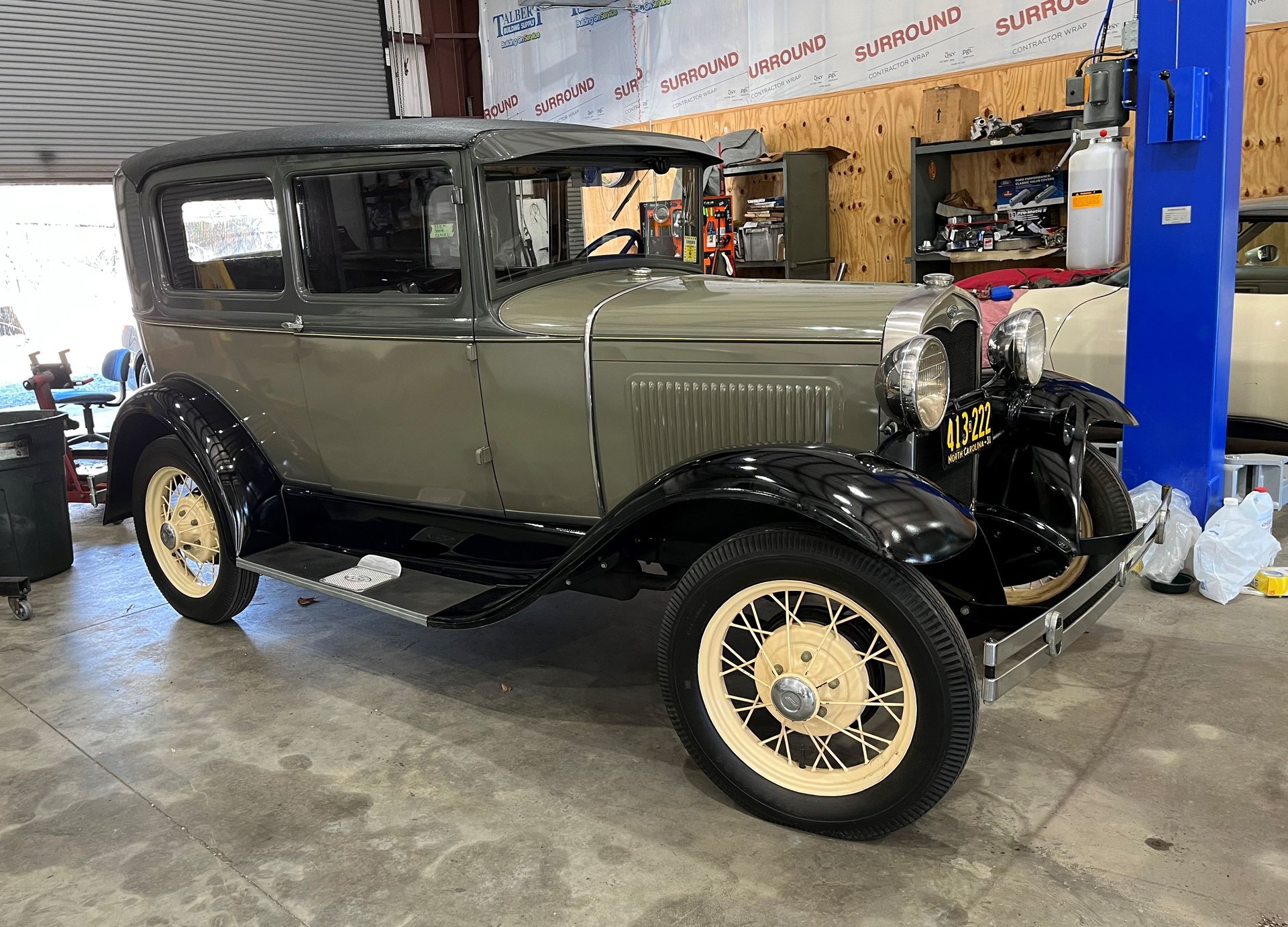 1931 ford model a deluxe tudor sedan