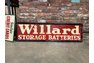 Willard Storage Batteries Sign