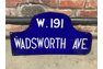  W. 191 Wadsworth Ave Sign