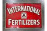  International Fertilizer Embossed Sign