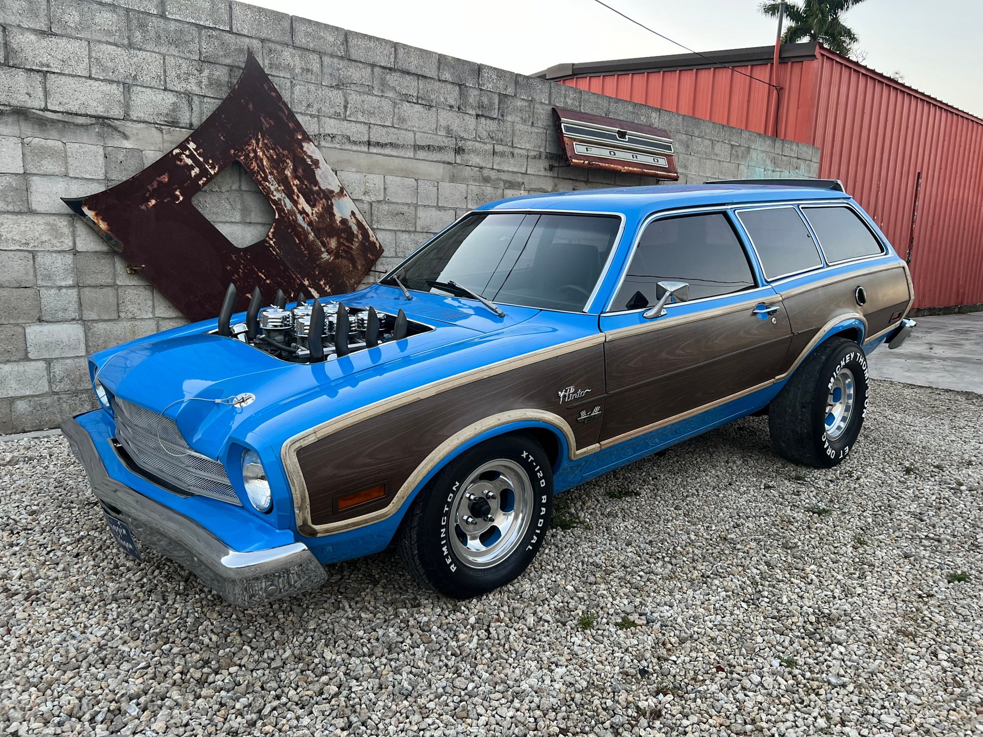 1974 ford pinto squire wagon race car