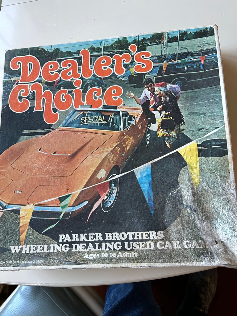 1972 Parker Brothers Dealer's Choice