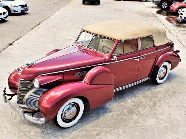 1939 cadillac series 61 convertible sedan