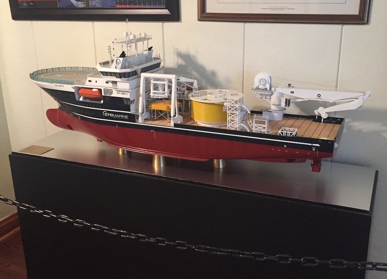 2007 Volantis Ship 1:75 Full Scale Model