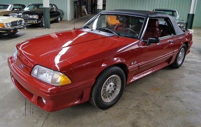 1989 Mustang Convertible Value