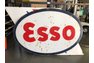 1952 Esso Double-Sided Sign, Original 