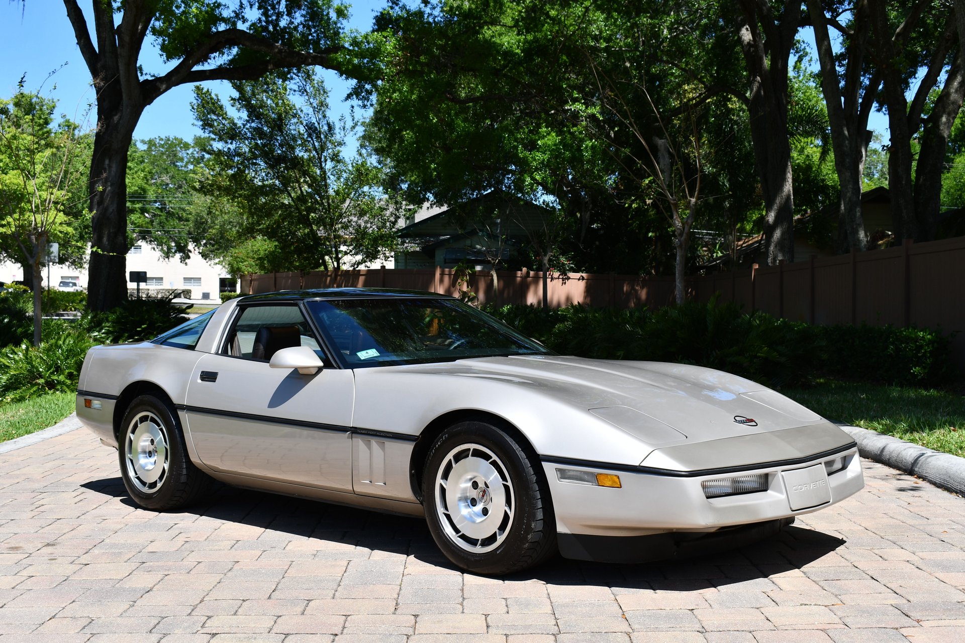 thumbnail image 2 of Black Canvas Convertible Top With Plastic Window – Fits Chevy Corvette 1986-1993 2 of 5