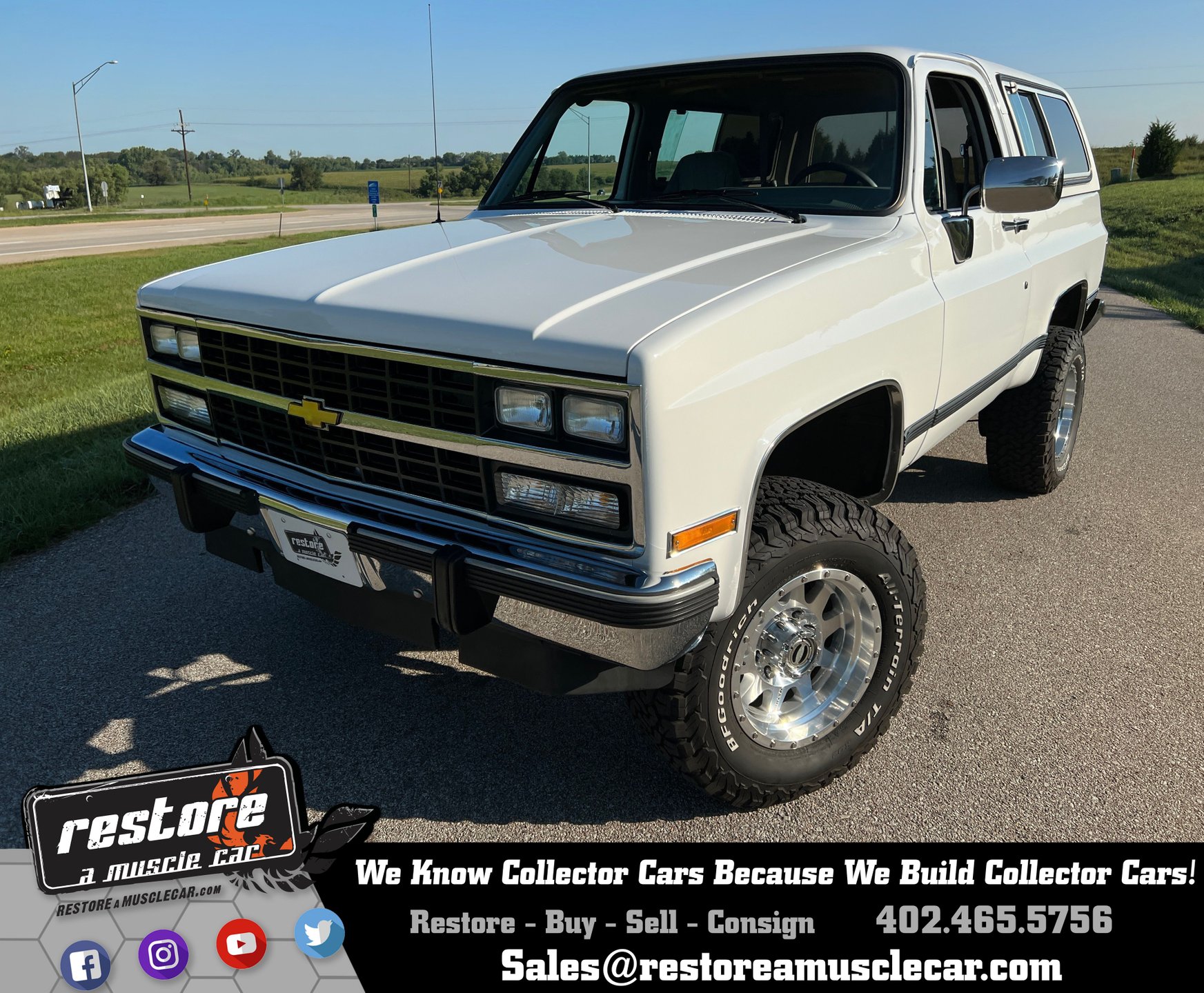 1991 Chevrolet Blazer | Restore A Muscle Car™ LLC
