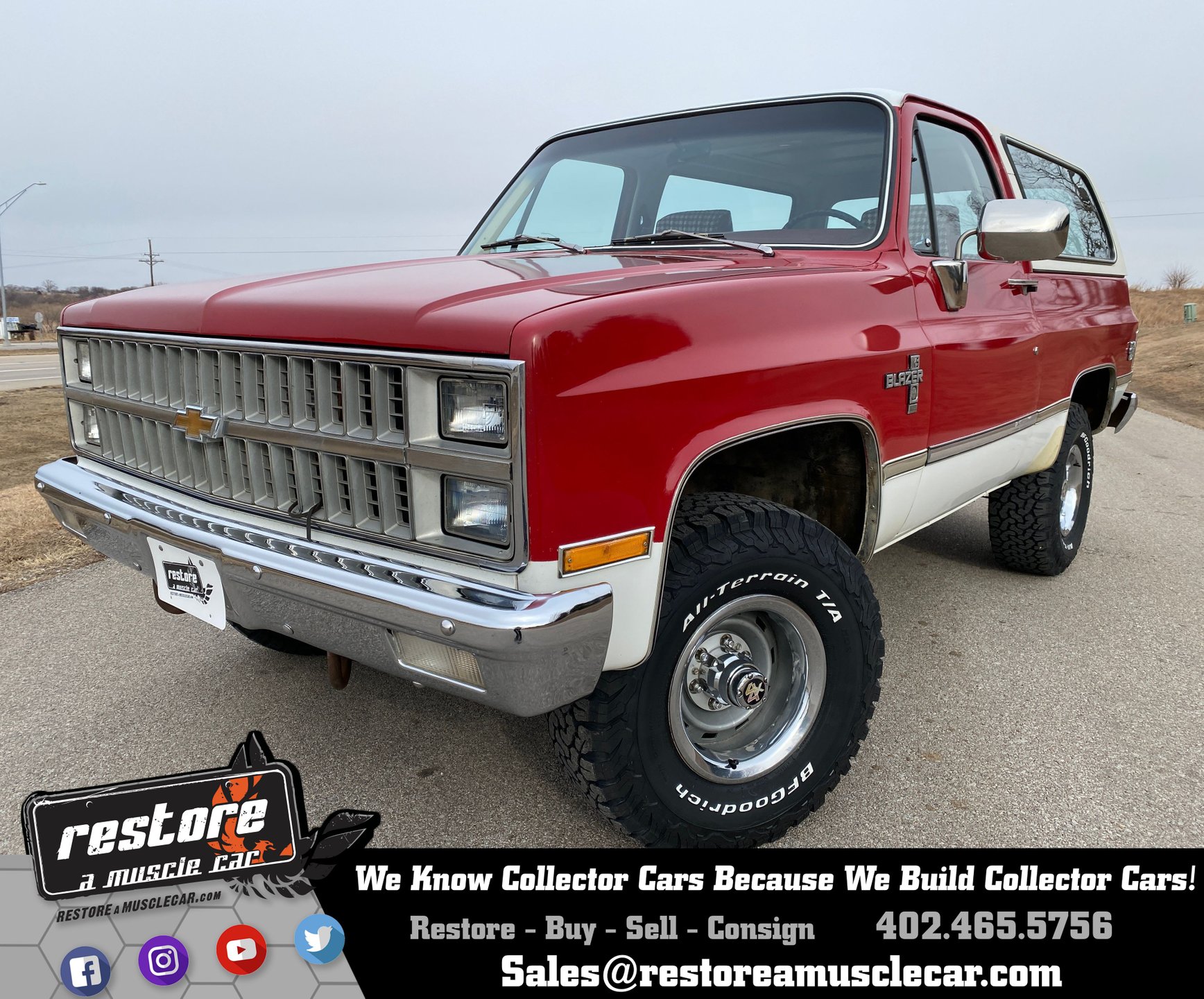 1982 Chevrolet Blazer K5 | Restore A Muscle Car™ LLC