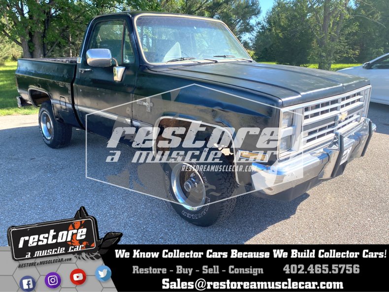 1986 Chevrolet C/K 10 Series | Restore A Muscle Car™ LLC