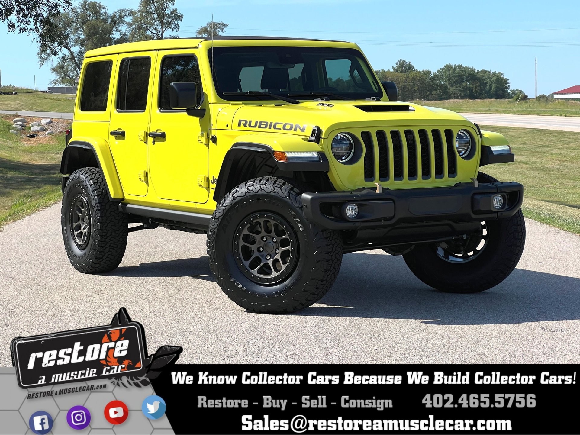 2022 Jeep Wrangler Unlimited Rubicon | Restore A Muscle Car™ LLC