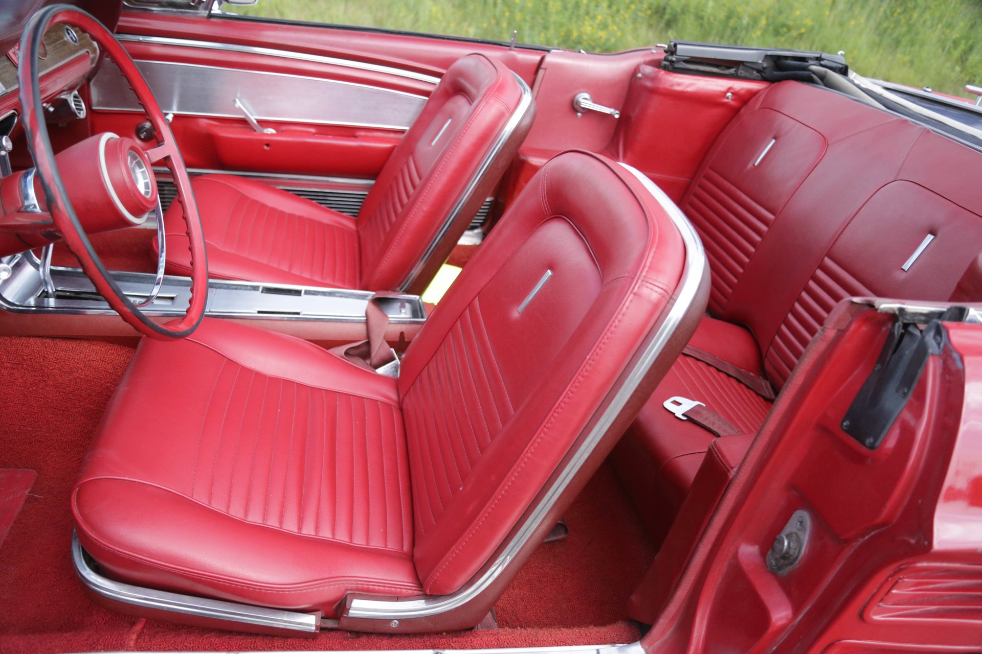 1967 Ford Mustang Interior Paint
