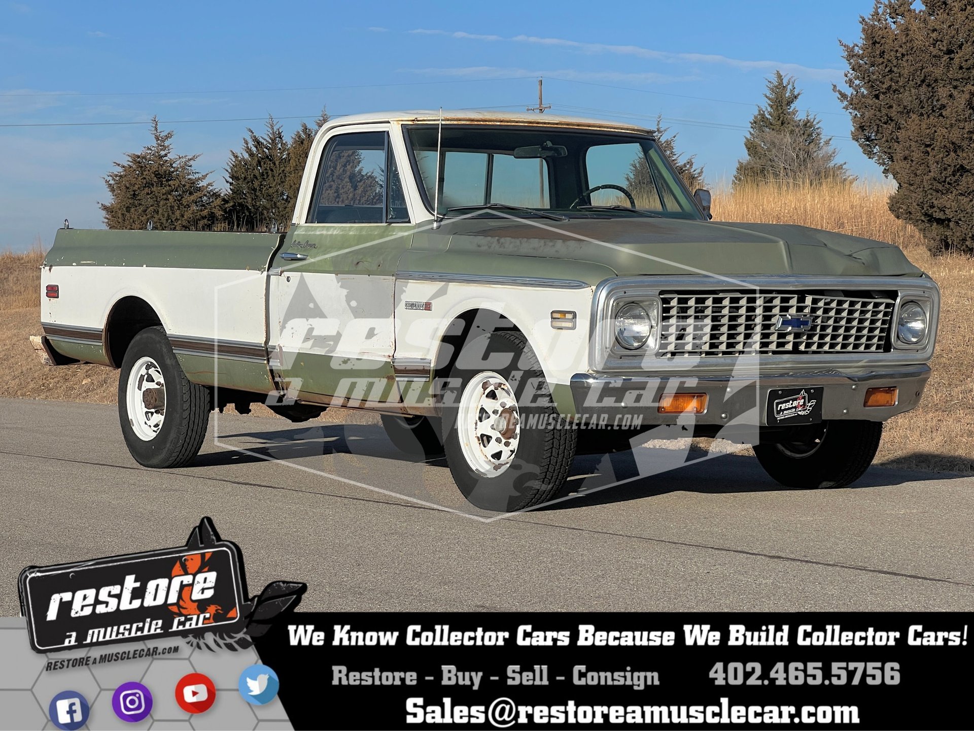 1972 Chevrolet C20 | Restore A Muscle Car™ LLC