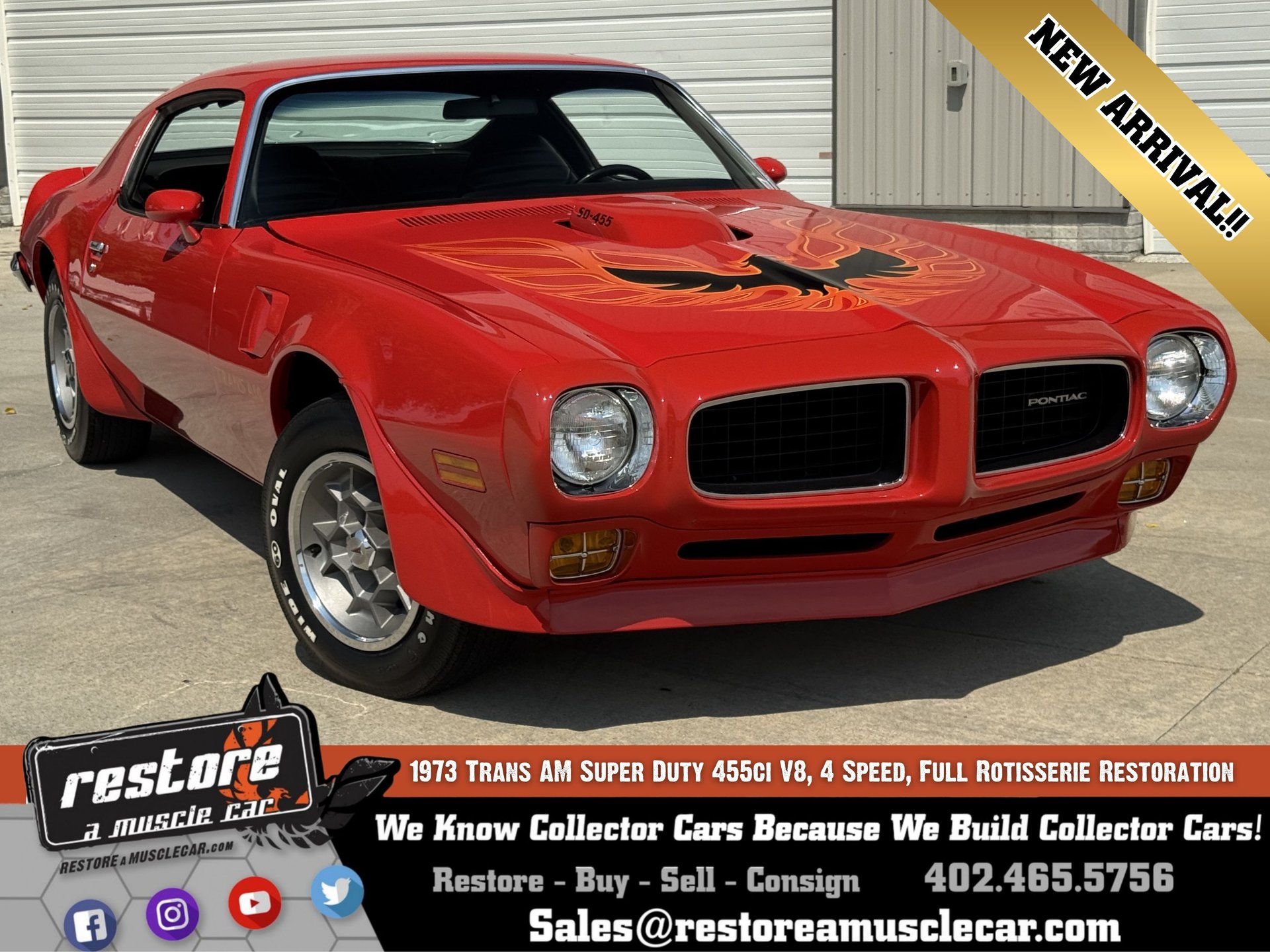 1973 pontiac trans am sd 455