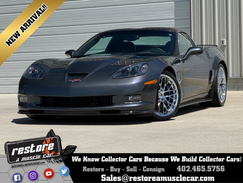 2009 Chevrolet Corvette ZR1 \ 3ZR 638HP, 6-Speed