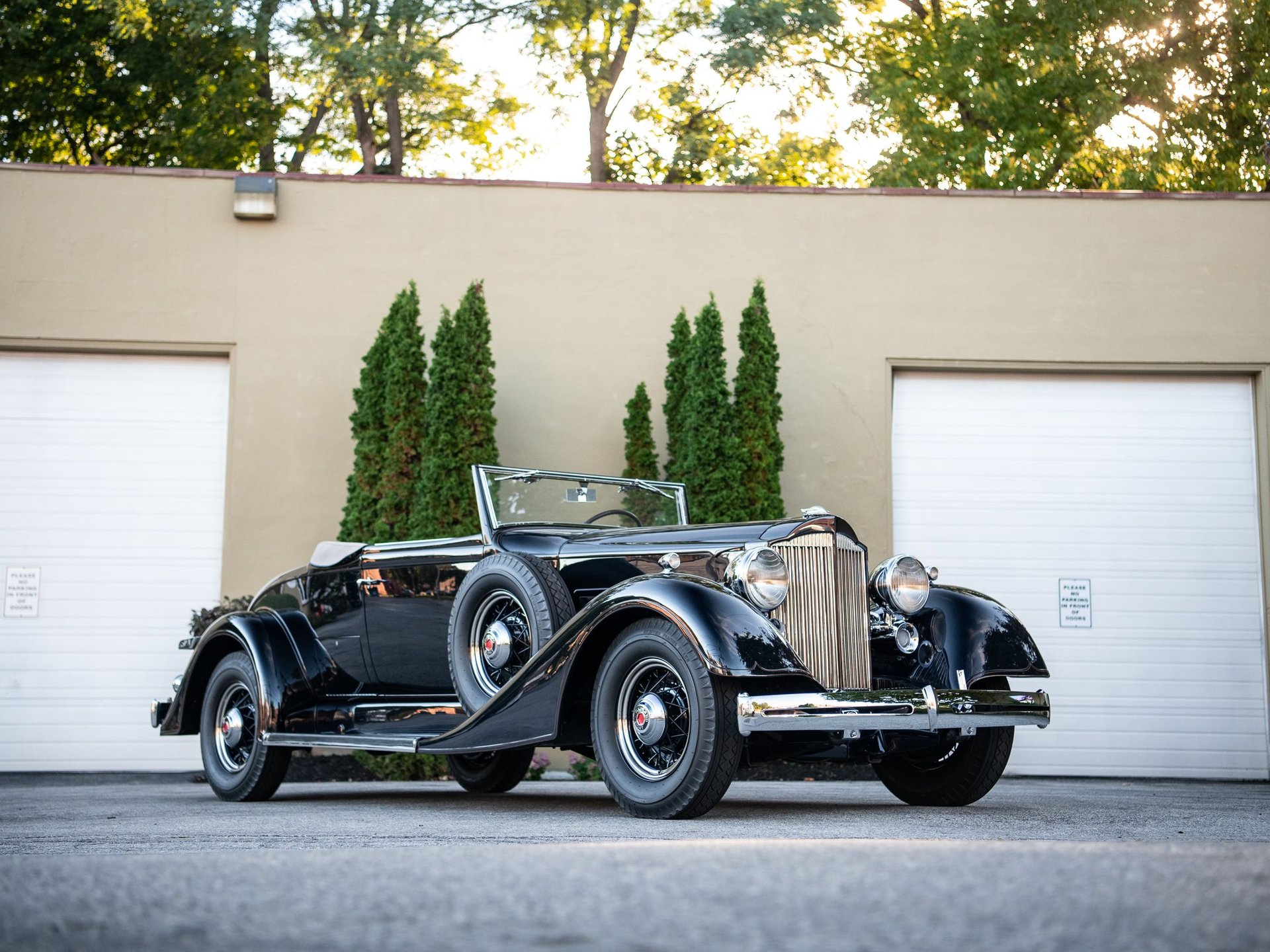 1934 packard eight coupe roadster series 1101