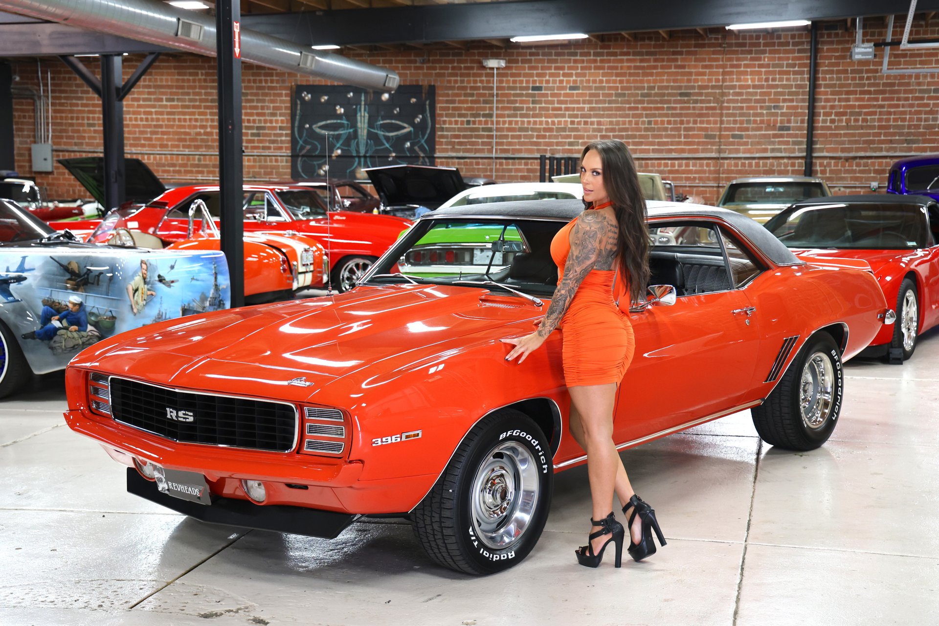 1969 chevrolet camaro rally sport replica