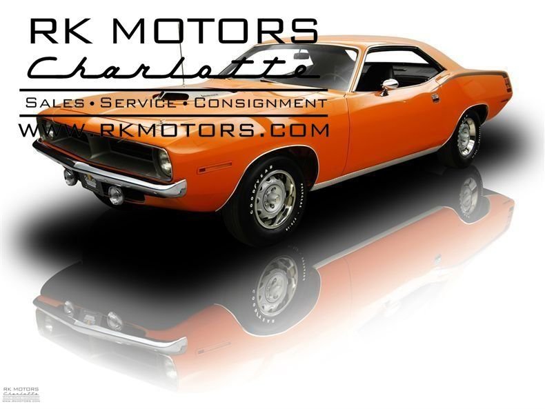 1970 Plymouth Cuda Rk Motors Classic Cars And Muscle Cars For Sale