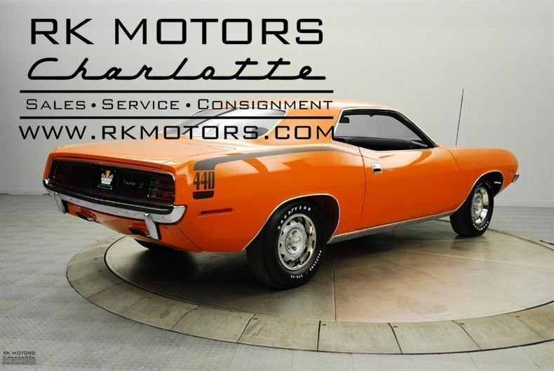 1970 Plymouth Cuda Rk Motors Classic Cars And Muscle Cars For Sale