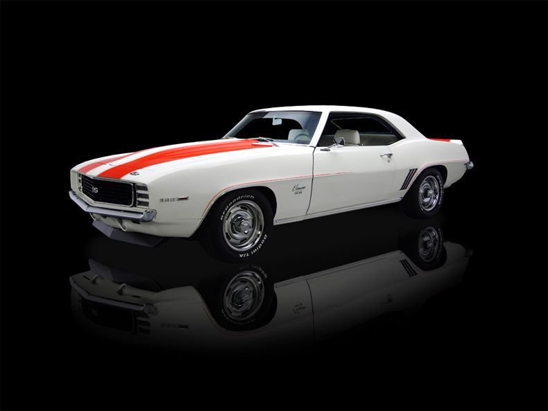 1969 Camaro ZL-1 Sport Stripes – 1/18 Scale Waterslide Decals – TRACKSIDE