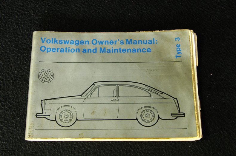 For Sale 1971 Volkswagen Type 3