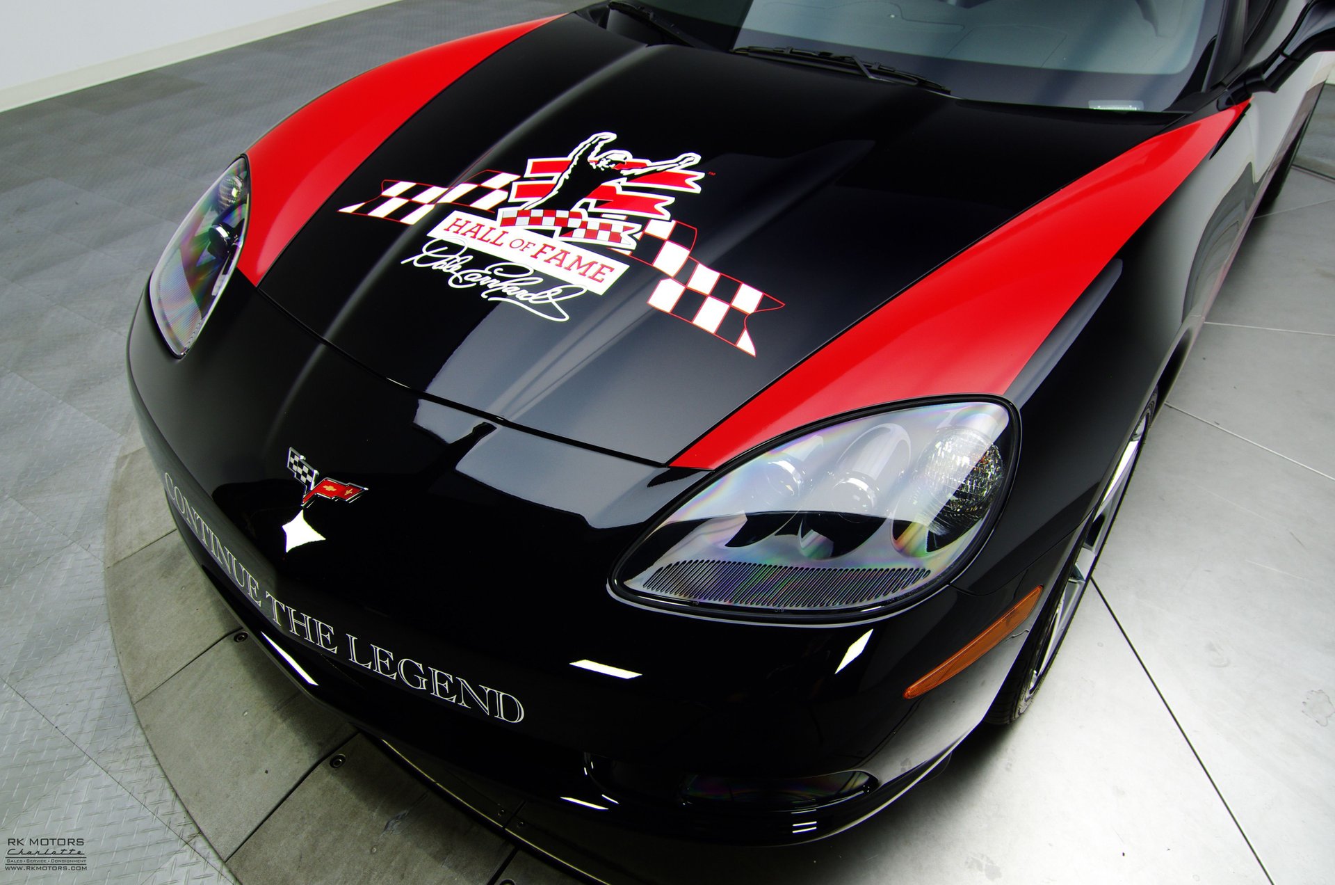 2010 chevrolet corvette earnhardt hall of fame edition