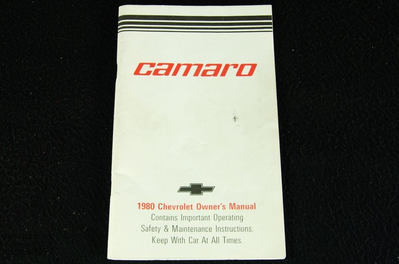 For Sale 1980 Chevrolet Camaro