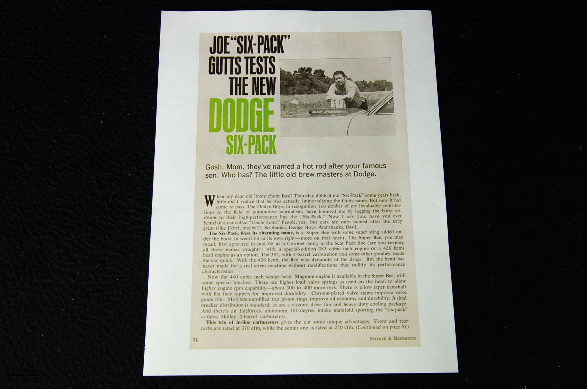 For Sale 1969 1/2 Dodge Coronet