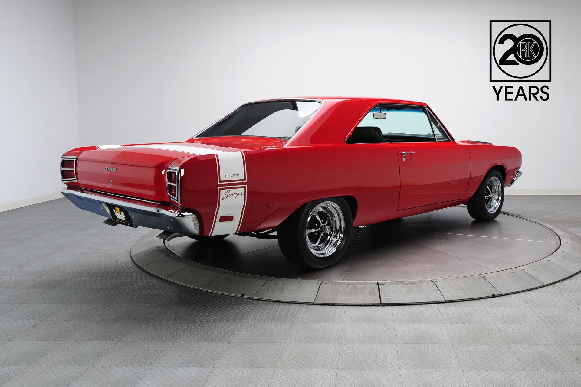 thumbnail image 2 of Graphic Express 1969 Dodge Dart Swinger Bumble Bee Stripe Kit – Licensed OEM Style Vinyl Decal 2 of 6