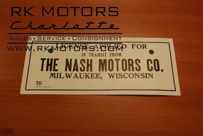 For Sale 1930 Nash Model 488