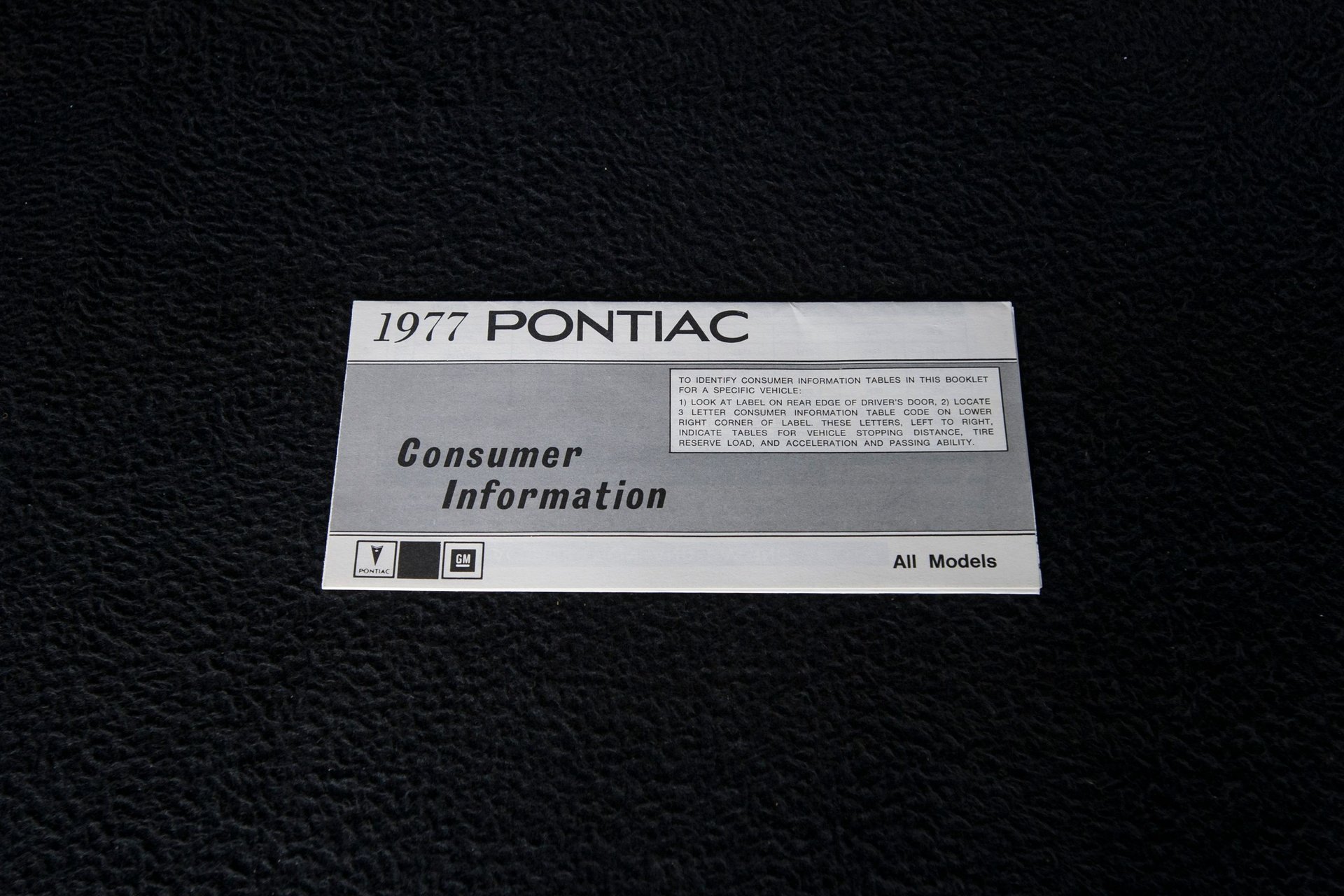 For Sale 1977 Pontiac Firebird