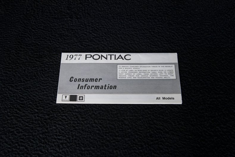 For Sale 1977 Pontiac Firebird