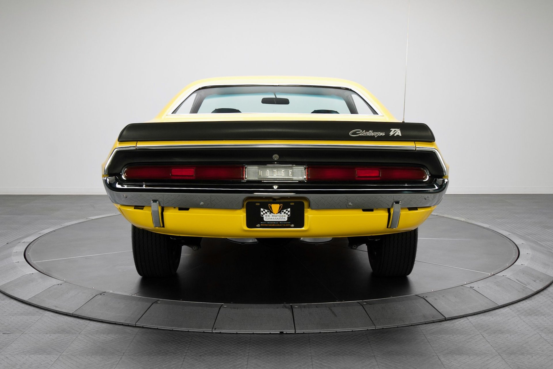 1970 Dodge Challenger Rear View