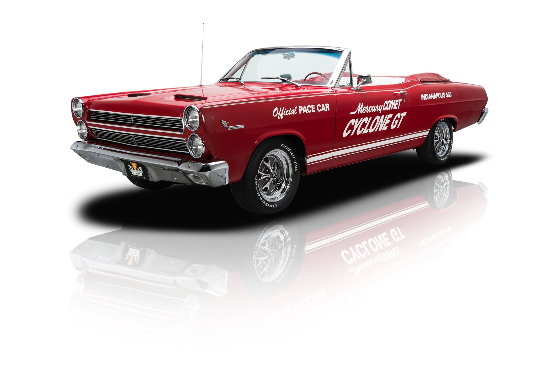 1966 mercury cyclone gt indy 500 pace car