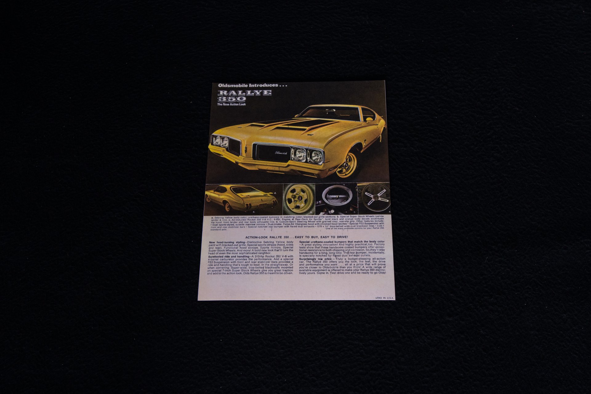 For Sale 1970 Oldsmobile Rallye 350
