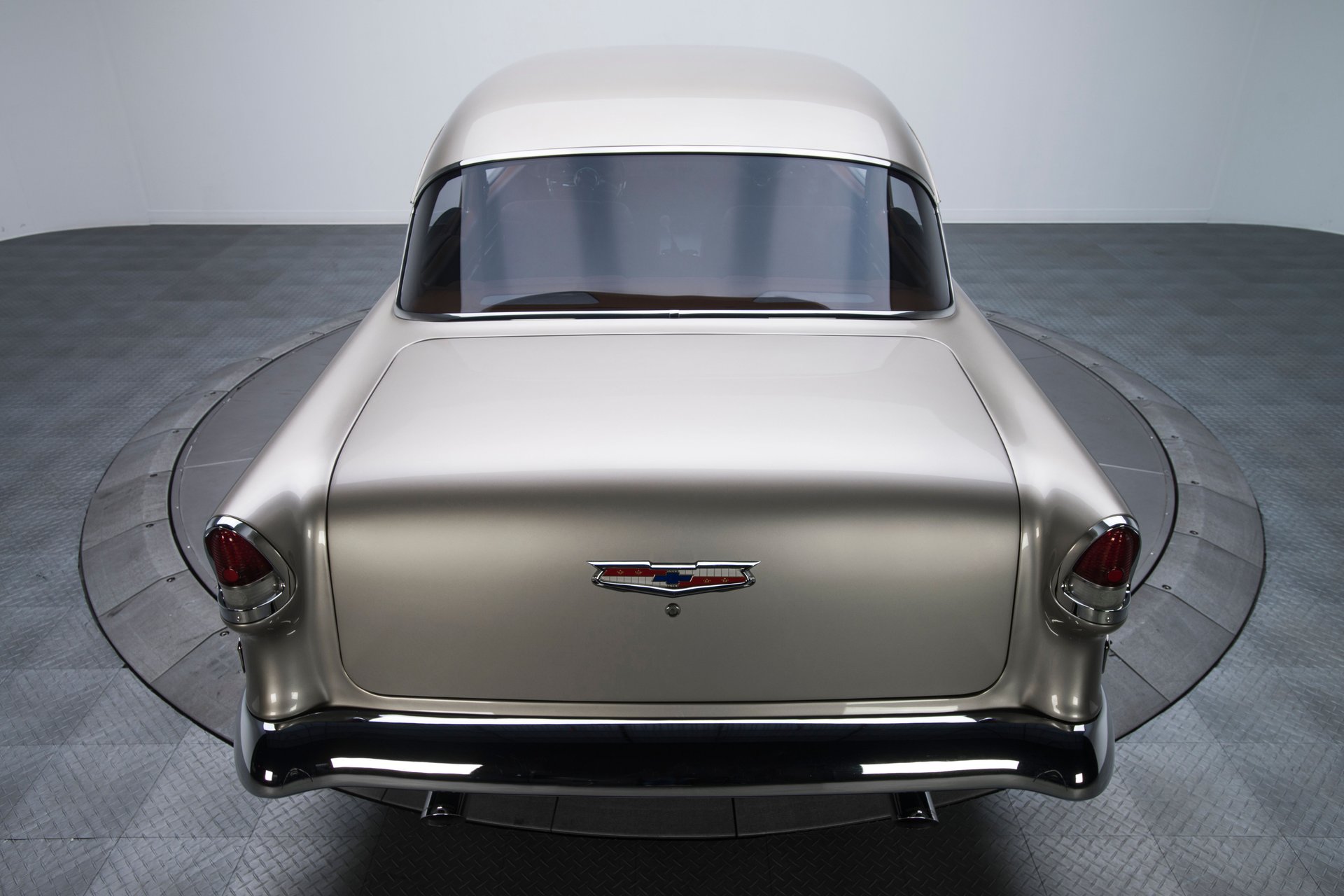 1955-1957 CHEVROLET BELAIR SEDAN HARDTOP HI-SHINE CHROME INNER MIRROR