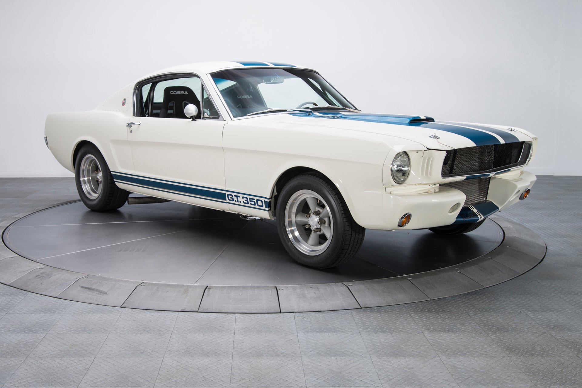 1965 Ford Shelby Mustang GT 350 Metal Sign Fully Restored 