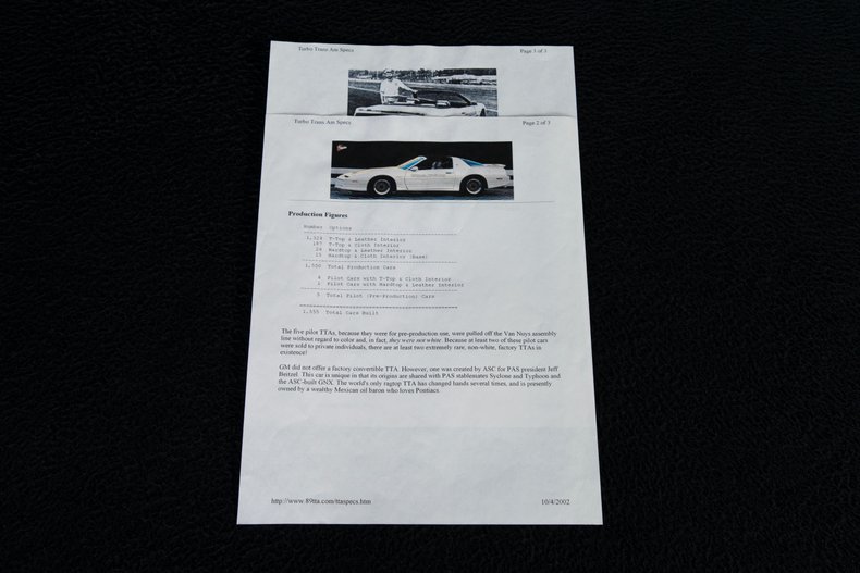 For Sale 1989 Pontiac Firebird