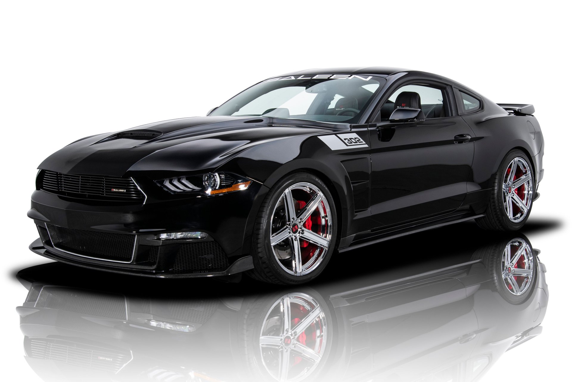 2019 ford mustang saleen 302 black label
