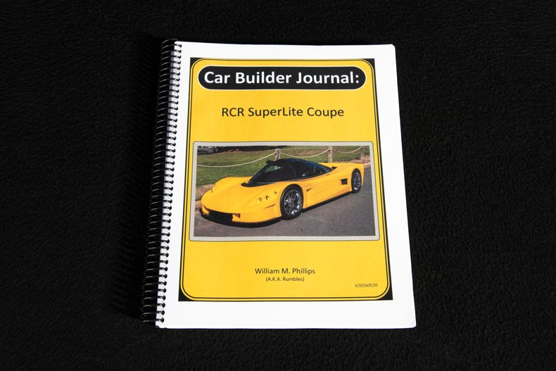 For Sale 2013 Custom RCR SuperLite Coupe