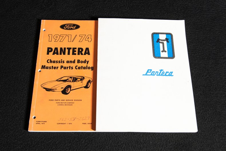 For Sale 1972 De Tomaso Pantera