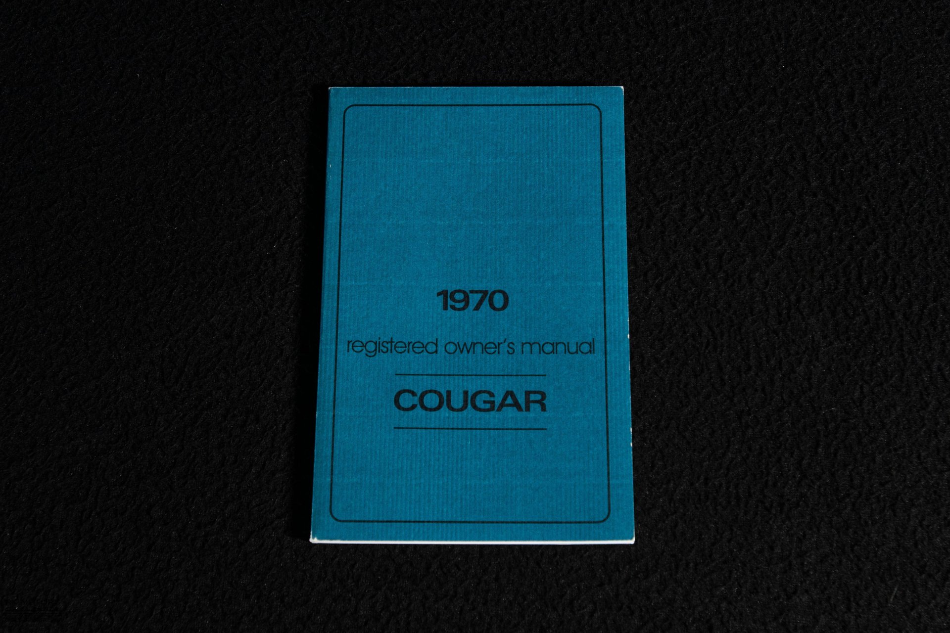 For Sale 1970 Mercury Cougar