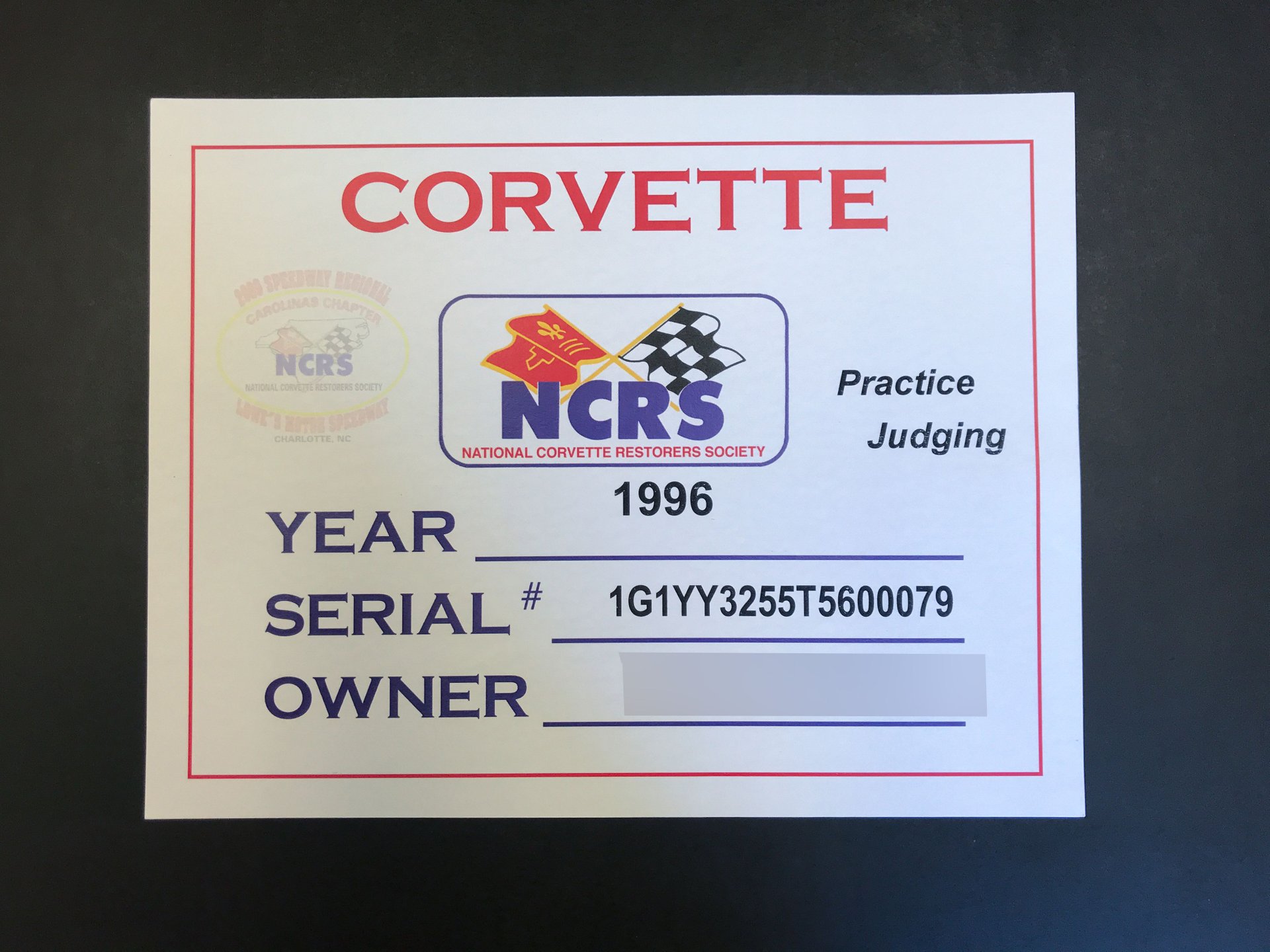 1996 chevrolet corvette grand sport