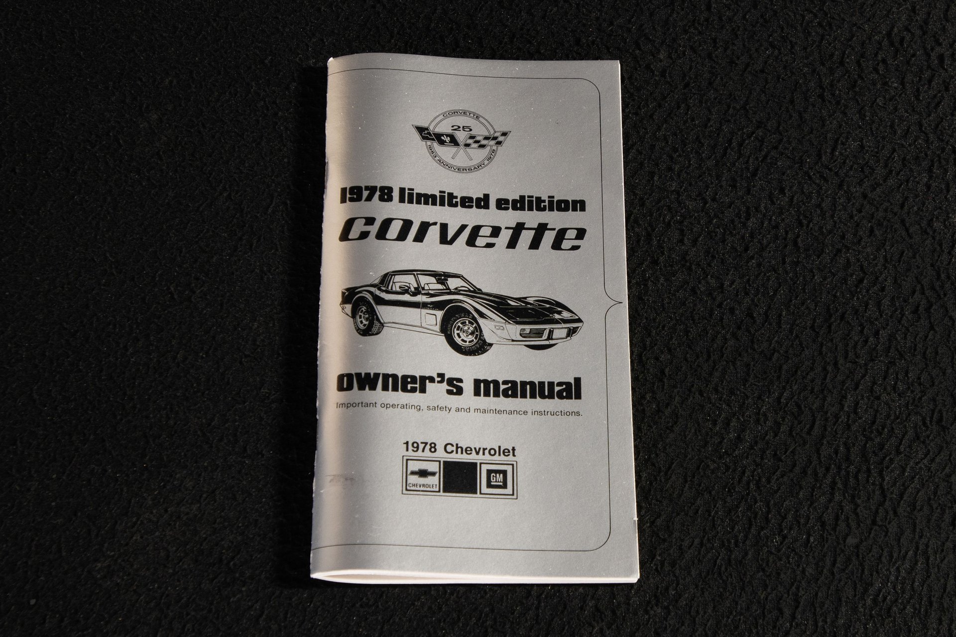 1978 chevrolet corvette pace car edition