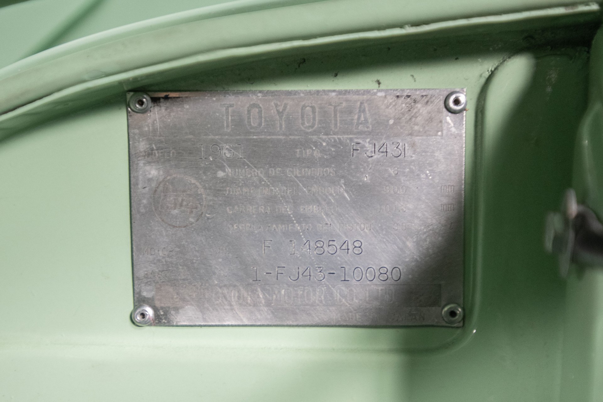 For Sale 1961 Toyota Land Cruiser