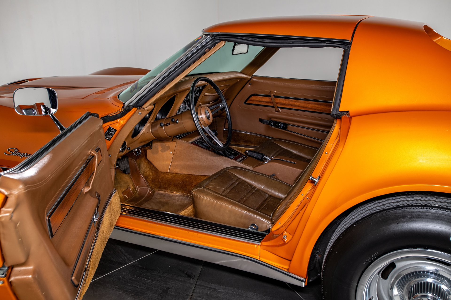 thumbnail image 2 of 1972 Corvette Parking Light Lens Set – Amber Orange Pair (L+R) C3 – Trim Parts 2 of 6