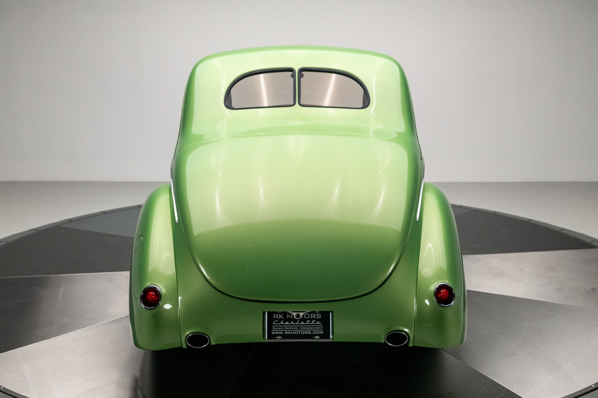 Custom Hot Rod Mirror APC Maltese Cross Billet Aluminum Rear View ...