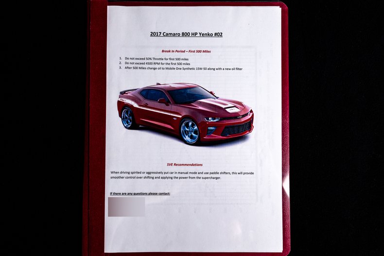 For Sale 2017 Chevrolet Camaro